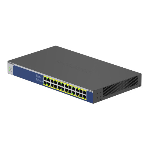 Netgear NETGEAR GS524PP - switch - 24 portar - ohanterad - rackmonterbar