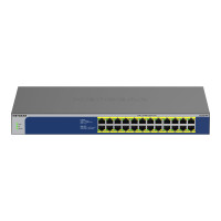 Produktbild för NETGEAR GS524PP - switch - 24 portar - ohanterad - rackmonterbar