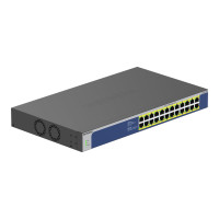 Produktbild för NETGEAR GS524PP - switch - 24 portar - ohanterad - rackmonterbar