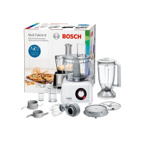 Produktbild för Bosch MultiTalent 8 MC812W501 - matberedare - 1000 W - vit