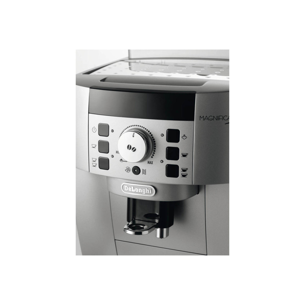 Produktbild för De'Longhi Magnifica S ECAM 22.110.SB - automatisk kaffekokare med mjölkskummare - 15 bar - silver/svart