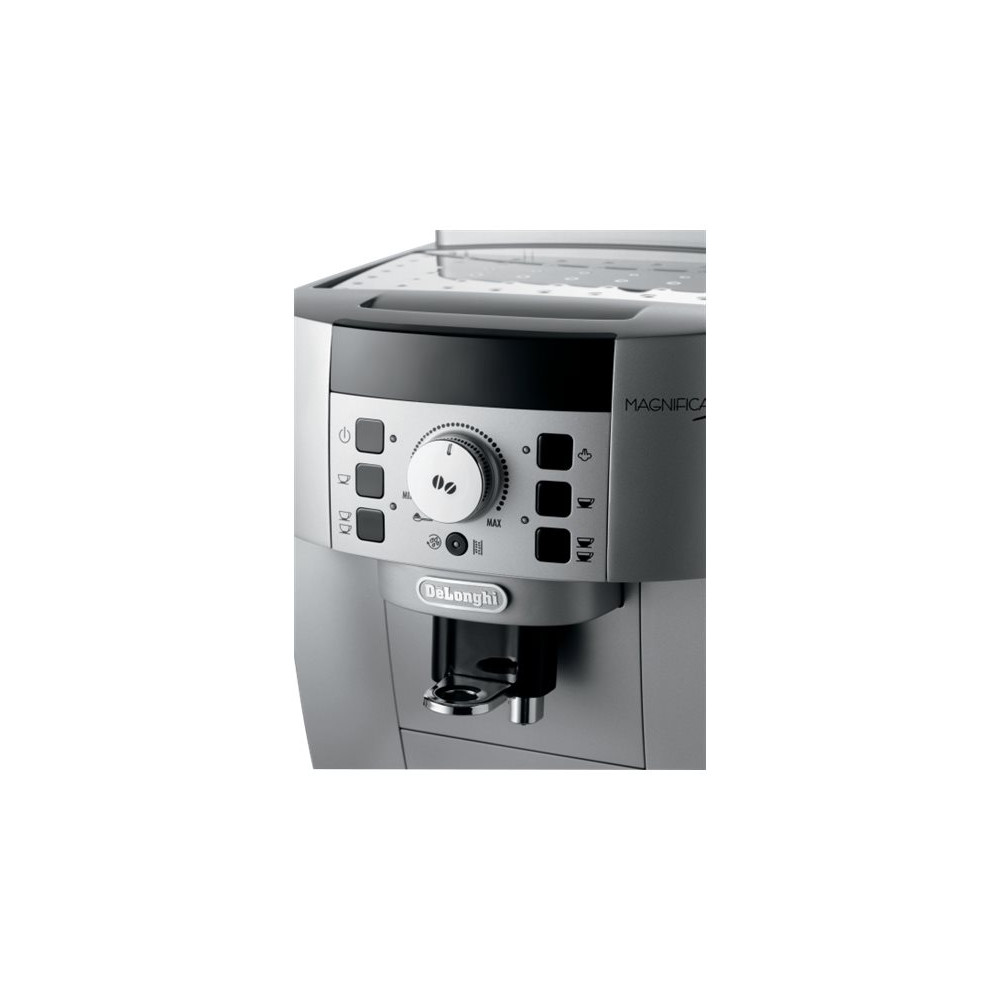 Produktbild för De'Longhi Magnifica S ECAM 22.110.SB - automatisk kaffekokare med mjölkskummare - 15 bar - silver/svart