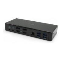 Produktbild för i-Tec USB-C Quattro Display Docking Station with Power Delivery - dockningsstation - USB-C / Thunderbolt 3 - 2 x HDMI, 2 x DP - 1GbE