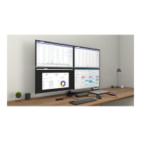 Produktbild för i-Tec USB-C Quattro Display Docking Station with Power Delivery - dockningsstation - USB-C / Thunderbolt 3 - 2 x HDMI, 2 x DP - 1GbE