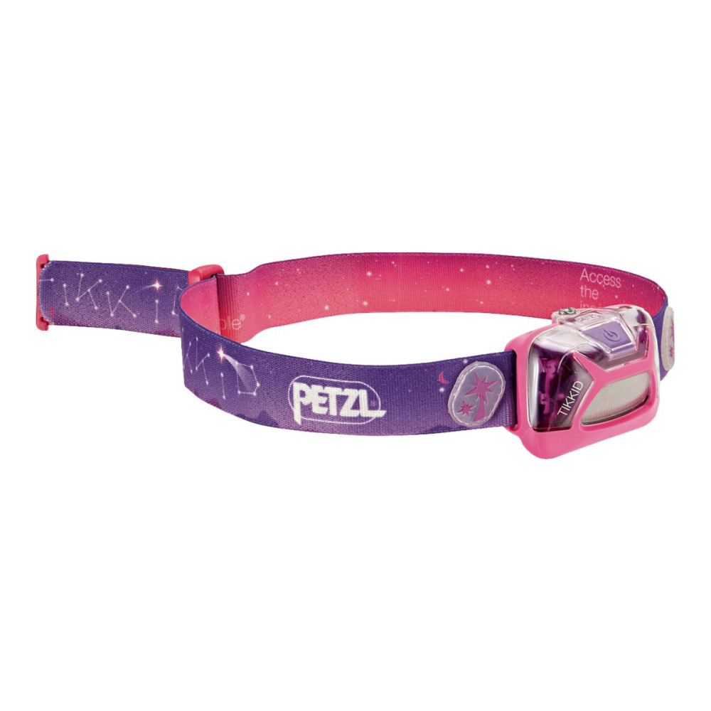 Produktbild för Petzl TIKKID - huvudficklampa - LED - vitt ljus - rosa