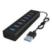 Produktbild för ICY BOX IB-HUB1700-U3 - hubb - 7 portar