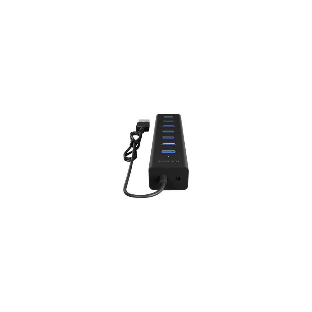 Produktbild för ICY BOX IB-HUB1700-U3 - hubb - 7 portar