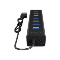 Produktbild för ICY BOX IB-HUB1700-U3 - hubb - 7 portar