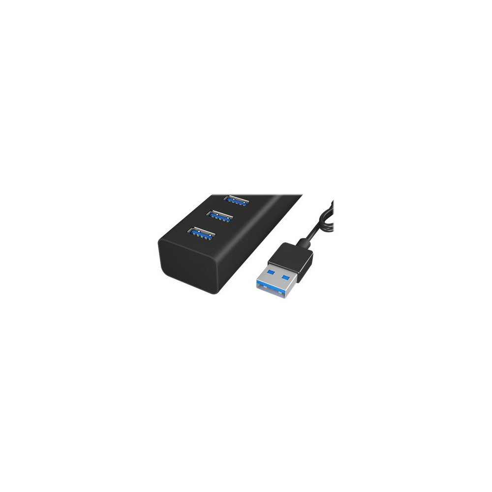 Produktbild för ICY BOX IB-HUB1700-U3 - hubb - 7 portar