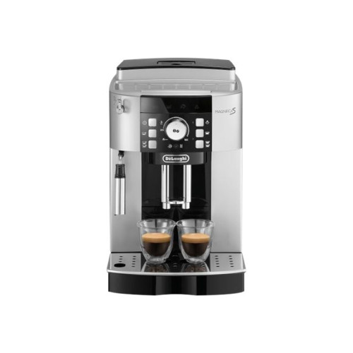 Delonghi De'Longhi Magnifica S ECAM21.116.SB - automatisk kaffekokare med mjölkskummare - 15 bar - silver/svart