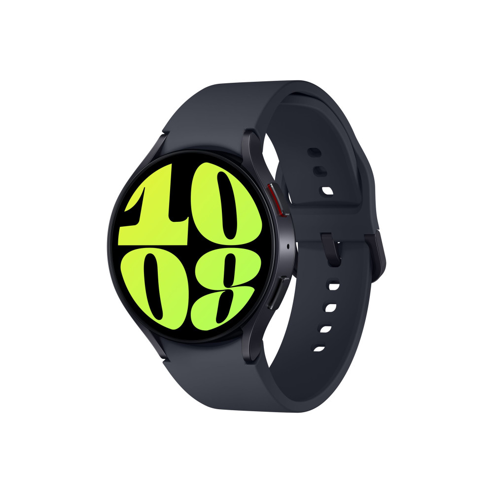 Produktbild för Samsung Galaxy Watch6 smart klocka med sportband - grafit - 16 GB - grafit