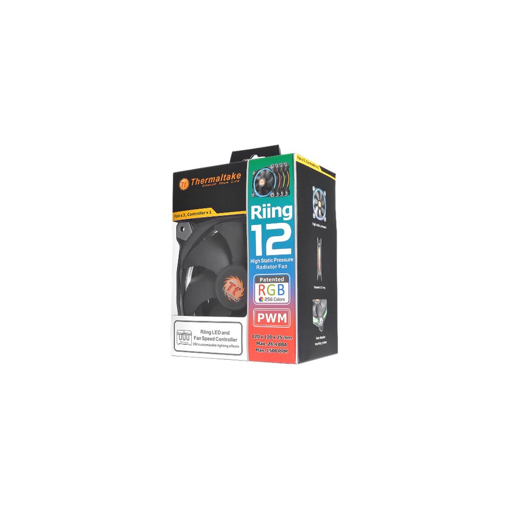 Produktbild för Thermaltake Riing 12 LED - lådfläkt