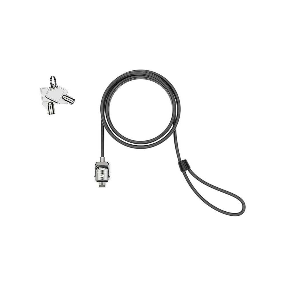Produktbild för Compulocks T-bar Security Keyed Alike Cable Lock - lås för säkerhetskabel
