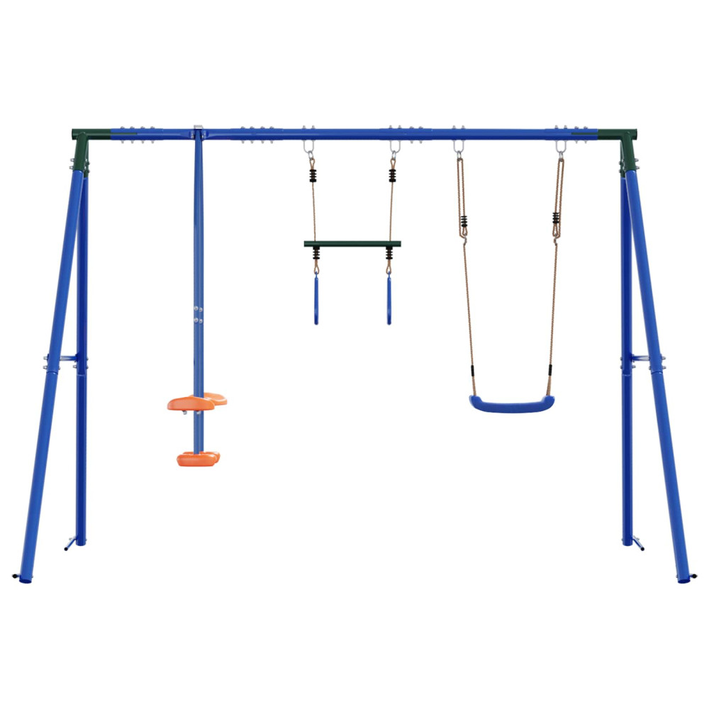 Produktbild för Utegunga set Flerfärgsdesign 263 x 185 x 185 cm Stål och PE