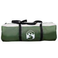 Produktbild för Stuga Tält med tak Grön 6 personer Polyester och Stål