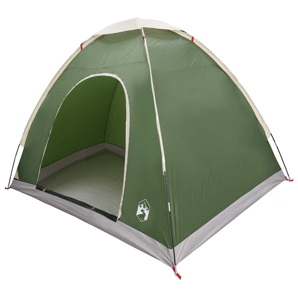 Produktbild för Campingtält med tak med luftventil Grön 190 x 140 x 105 cm