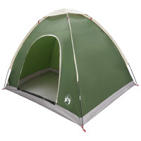 Produktbild för Campingtält med tak med luftventil Grön 190 x 140 x 105 cm