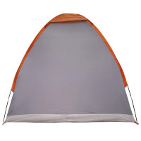 Produktbild för Campingtält med tak Grå och orange 190 x 140 x 105 cm