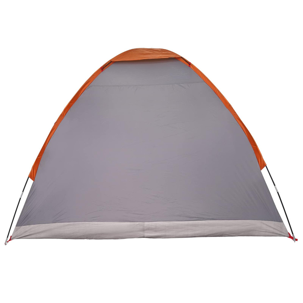 Produktbild för Campingtält med tak Grå och orange 190 x 140 x 105 cm