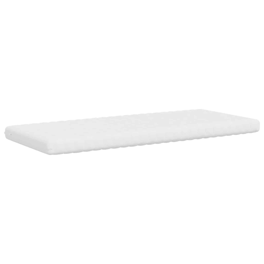 Produktbild för Skummadrass 75 x 190 cm Vit