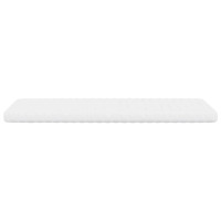 Produktbild för Skummadrass 75 x 190 cm Vit