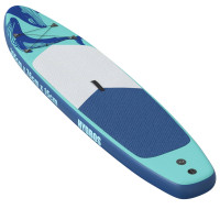 Produktbild för Uppblåsbar Stand Up Paddle Board HYDROS 305 x 76 x 15 cm Turkos