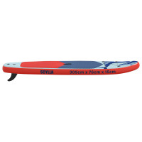 Produktbild för Uppblåsbar Stand Up Paddle Board SCYLLA 305 x 76 x 15 cm Blå