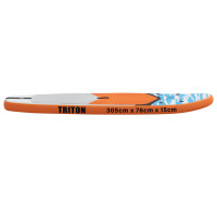 Produktbild för Uppblåsbar Stand Up Paddle Board TRITON 305 x 76 x 15 cm Blå