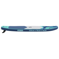 Produktbild för Uppblåsbar Stand Up Paddle Board HYDROS 335 x 76 x 15 cm Turkos