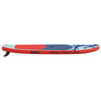 Produktbild för Uppblåsbar Stand Up Paddle Board SCYLLA 335 x 76 x 15 cm Blå