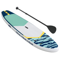 Produktbild för Uppblåsbar Stand Up Paddle Board APEX 335 x 76 x 15 cm Blå för