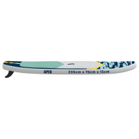 Produktbild för Uppblåsbar Stand Up Paddle Board APEX 335 x 76 x 15 cm Blå för