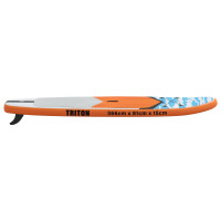 Produktbild för Uppblåsbar Stand Up Paddle Board TRITON 366 x 81 x 15 cm Blå