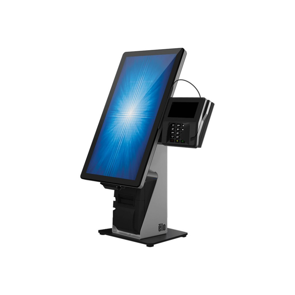 Produktbild för Elo Wallaby Self-Service ställ - för butiksterminal - svart/silver