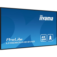 Produktbild för iiyama ProLite LH5060UHS-B1AG 50" Klass (49.5" visbar) LED-bakgrundsbelyst LCD-skärm - 4K - för digital skyltning