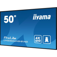 Produktbild för iiyama ProLite LH5060UHS-B1AG 50" Klass (49.5" visbar) LED-bakgrundsbelyst LCD-skärm - 4K - för digital skyltning