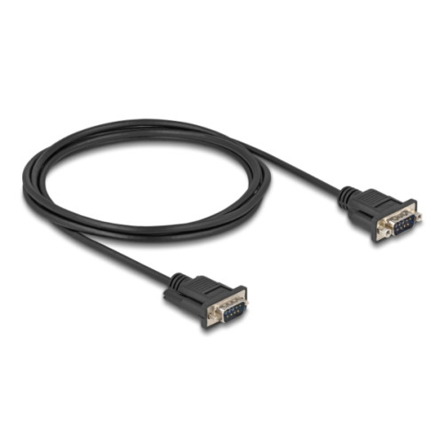 DeLOCK Delock - seriell kabel - DB-9 till DB-9 - 2 m