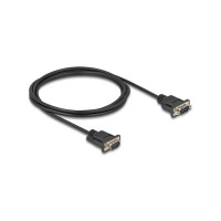 Produktbild för Delock - seriell kabel - DB-9 till DB-9 - 2 m