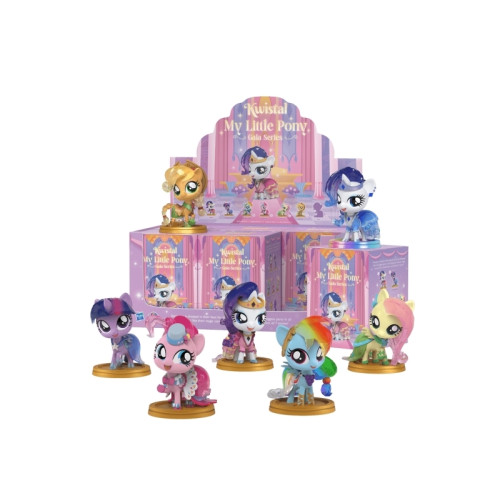 Eurotronic Mighty Jaxx Kwistal Fwenz, My Little Pony Series 3 Gala saml...