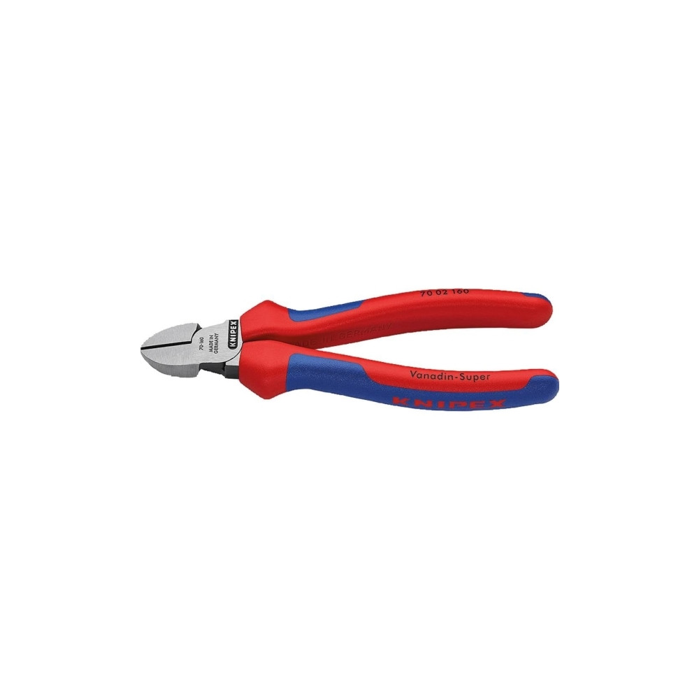 Produktbild för Knipex KP-7002160, Handdriven kabelavbitare, Blå, Röd, Stål,...