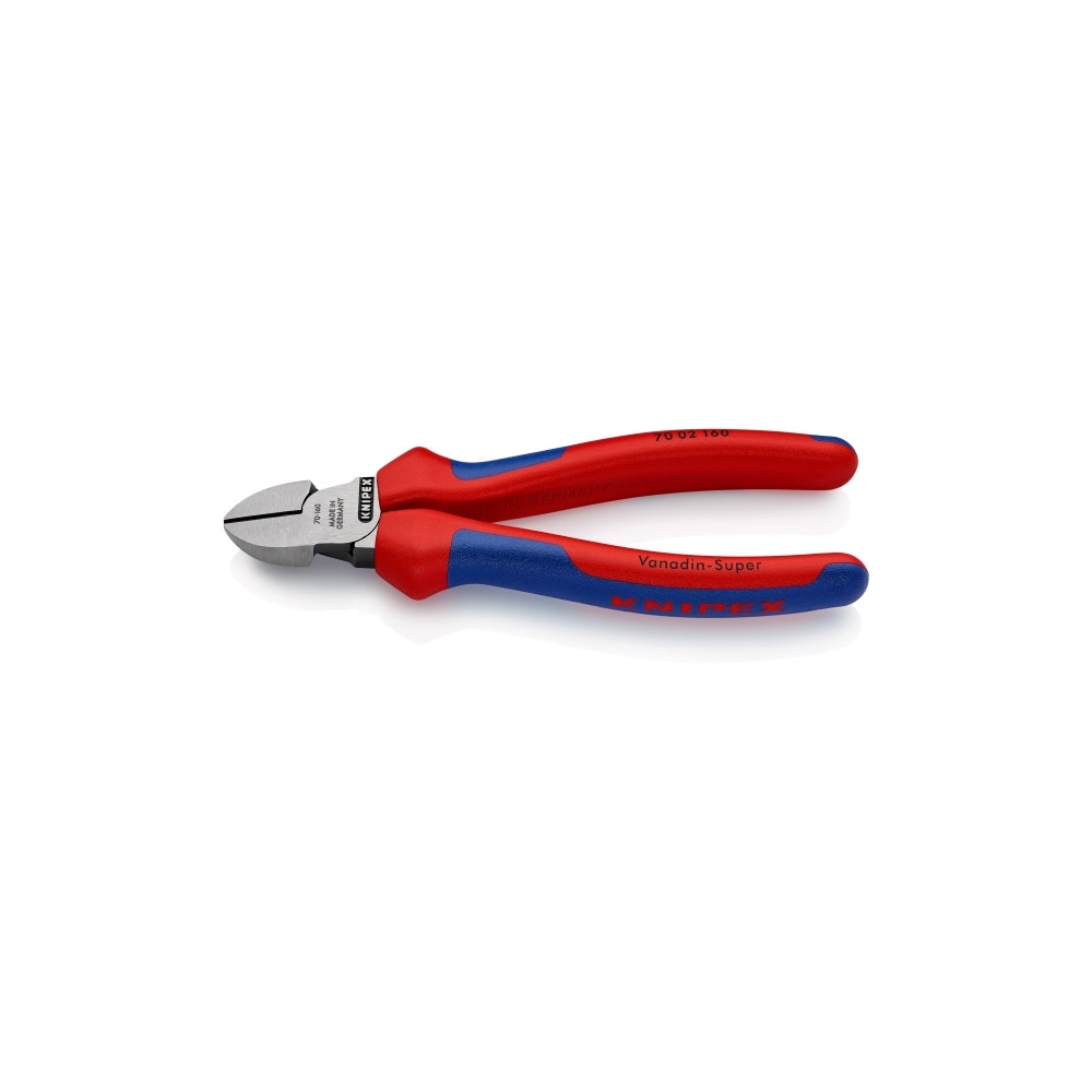 Produktbild för Knipex KP-7002160, Handdriven kabelavbitare, Blå, Röd, Stål,...