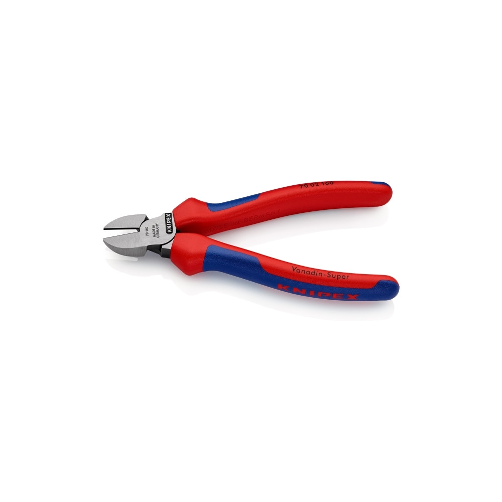 Produktbild för Knipex KP-7002160, Handdriven kabelavbitare, Blå, Röd, Stål,...