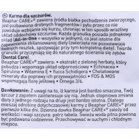 Produktbild för Beaphar Care+, Granulat, 700 g, Rotte, Omega-3, Omega-6, vit...