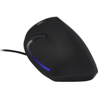 Produktbild för Inter-Tech Eterno KM-206WR - vertikal - vertikal mus - USB 2.0