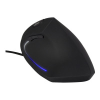 Produktbild för Inter-Tech Eterno KM-206WR - vertikal - vertikal mus - USB 2.0
