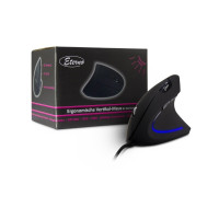 Produktbild för Inter-Tech Eterno KM-206WR - vertikal - vertikal mus - USB 2.0