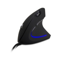 Produktbild för Inter-Tech Eterno KM-206WR - vertikal - vertikal mus - USB 2.0