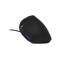 Produktbild för Inter-Tech Eterno KM-206WR - vertikal - vertikal mus - USB 2.0