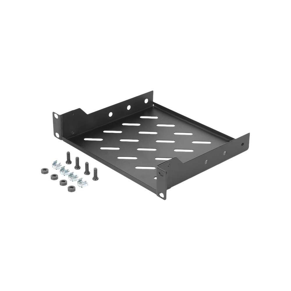 Produktbild för Digitus DN-10-TRAY-2-B - hylla för rack - 1U