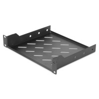 Produktbild för Digitus DN-10-TRAY-2-B - hylla för rack - 1U